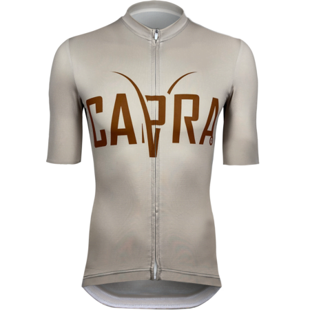 Cream Capra Men's Cycling Jersey Front