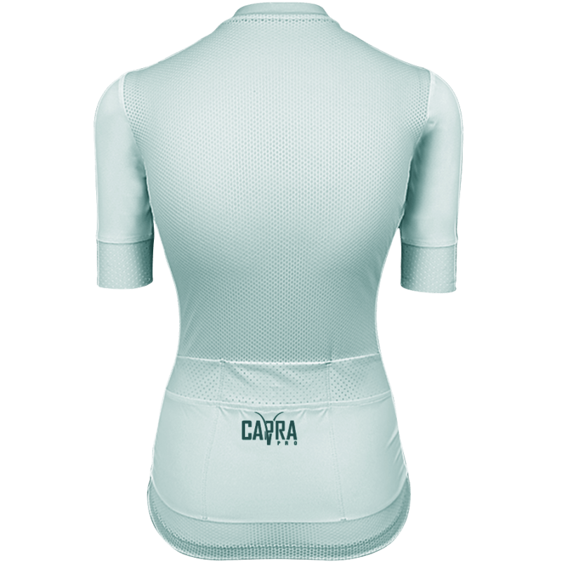 Athena Mint Green Women’s Cycling Jersey Back