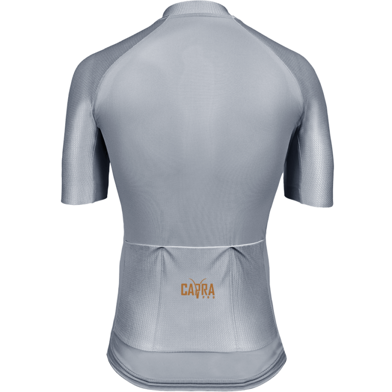 Capra Surge Silver Men’s Cycling Jersey Back