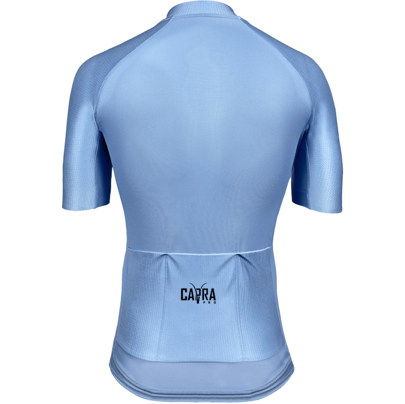 Capra Surge Sky Blue Men’s Cycling Jersey Back