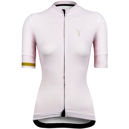 Athena Pastel Pink Women’s Cycling Jersey Front
