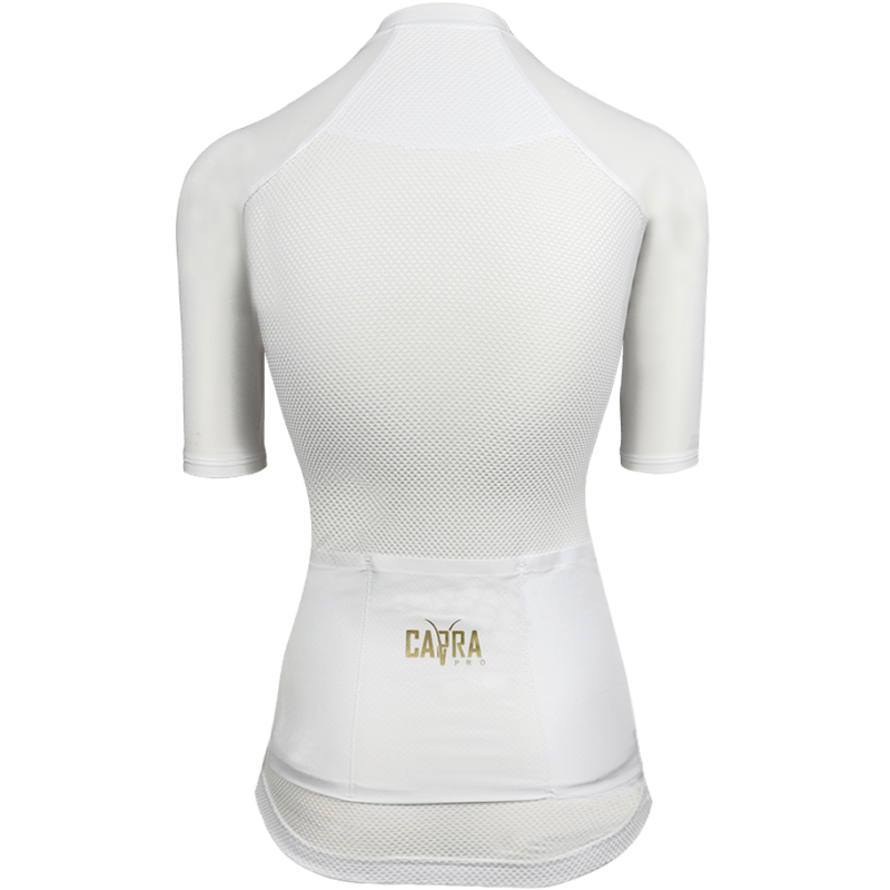 Victory Alpine White Women’s Cycling Jersey Back