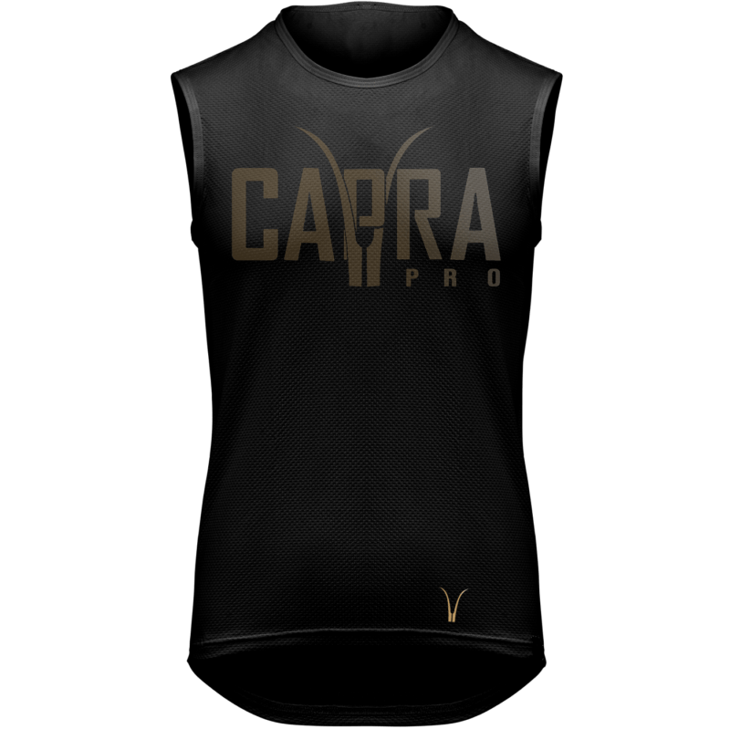 Jet Black Men’s Cycling Base Layer Front