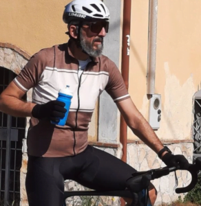 Giovanni Esposito Men's Trailblazer Cycling Jersey Front